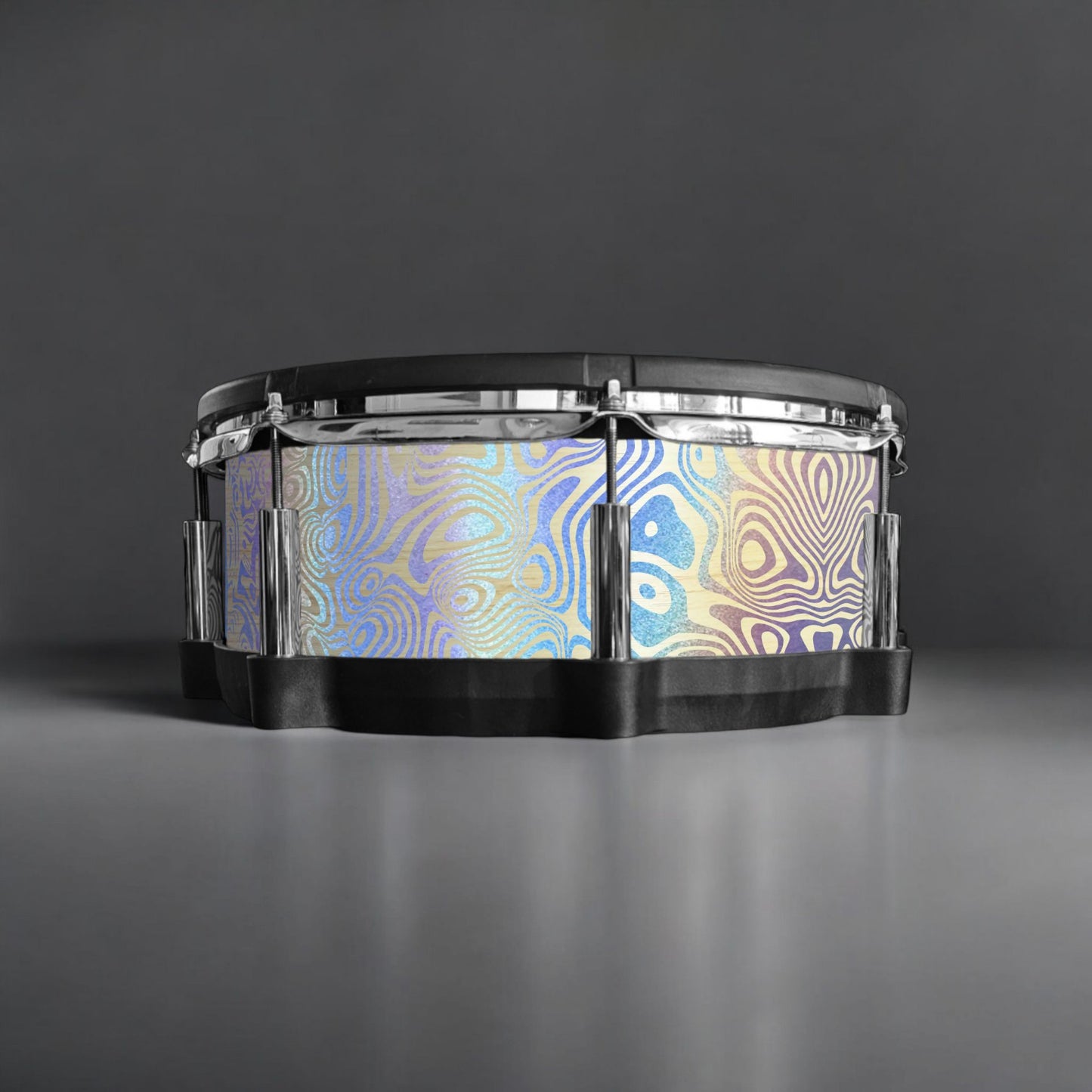 Psychedelic Swirl Drum Wrap