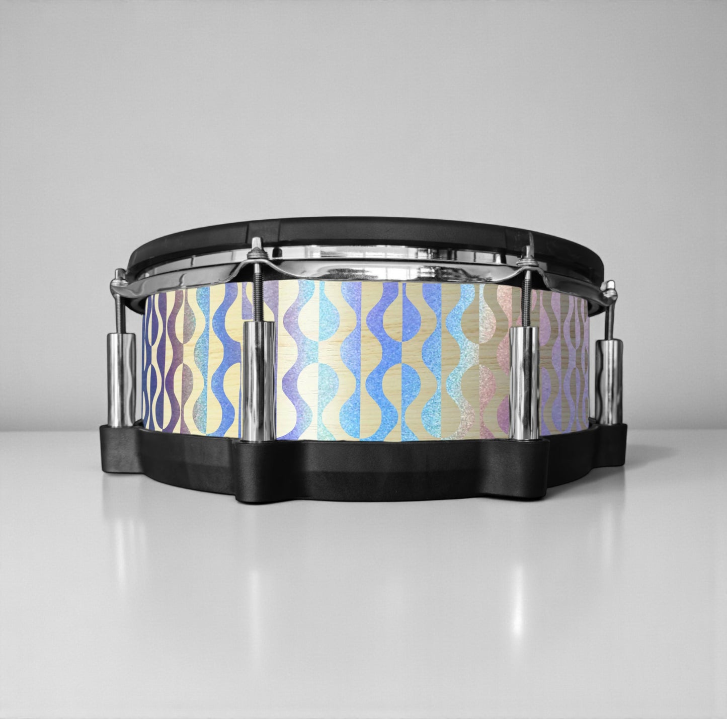 Negative Circles Drum Wrap