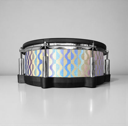 Negative Circles Drum Wrap