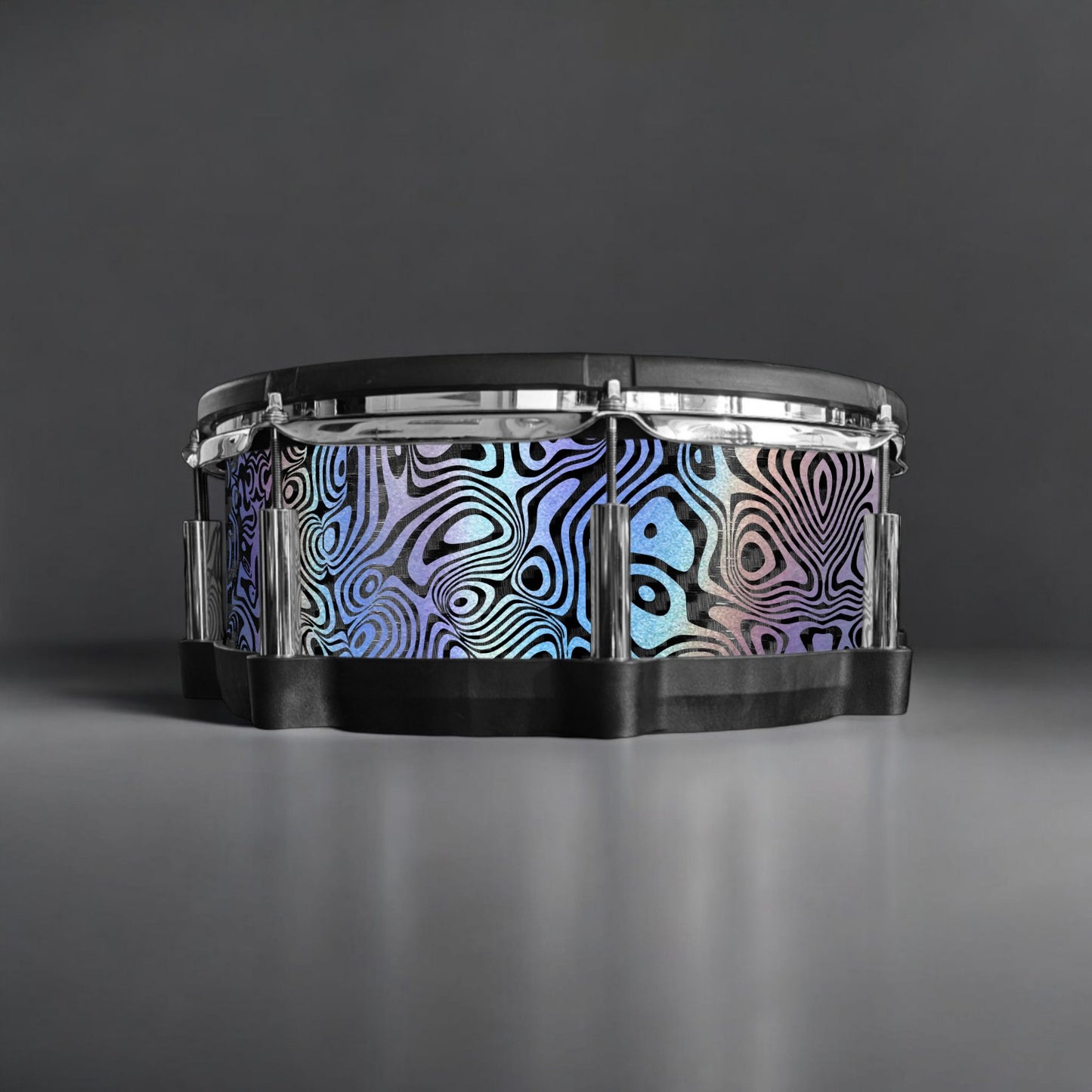 Psychedelic Swirl Drum Wrap