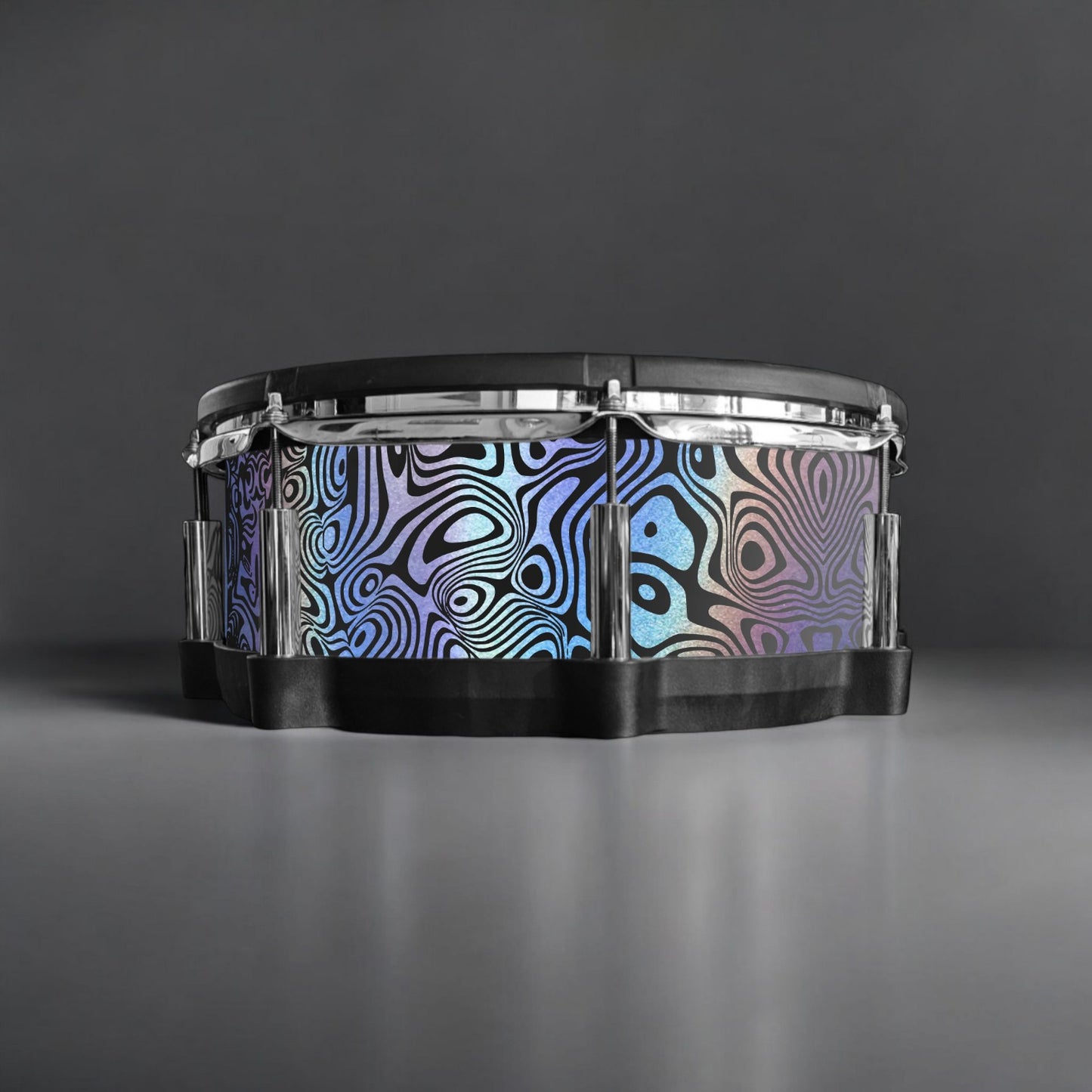 Psychedelic Swirl Drum Wrap