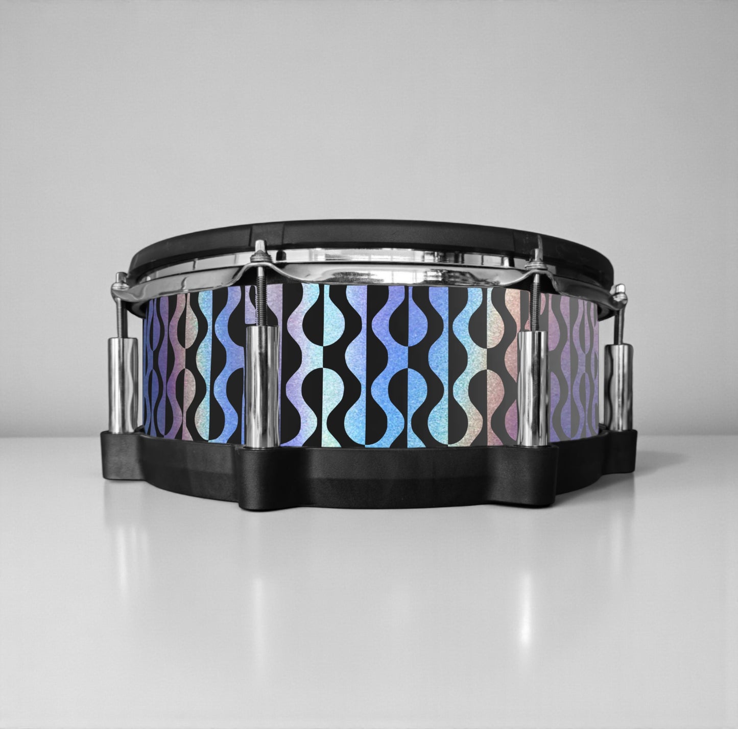 Negative Circles Drum Wrap