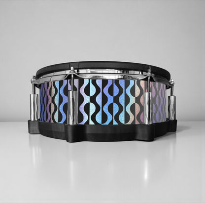Negative Circles Drum Wrap