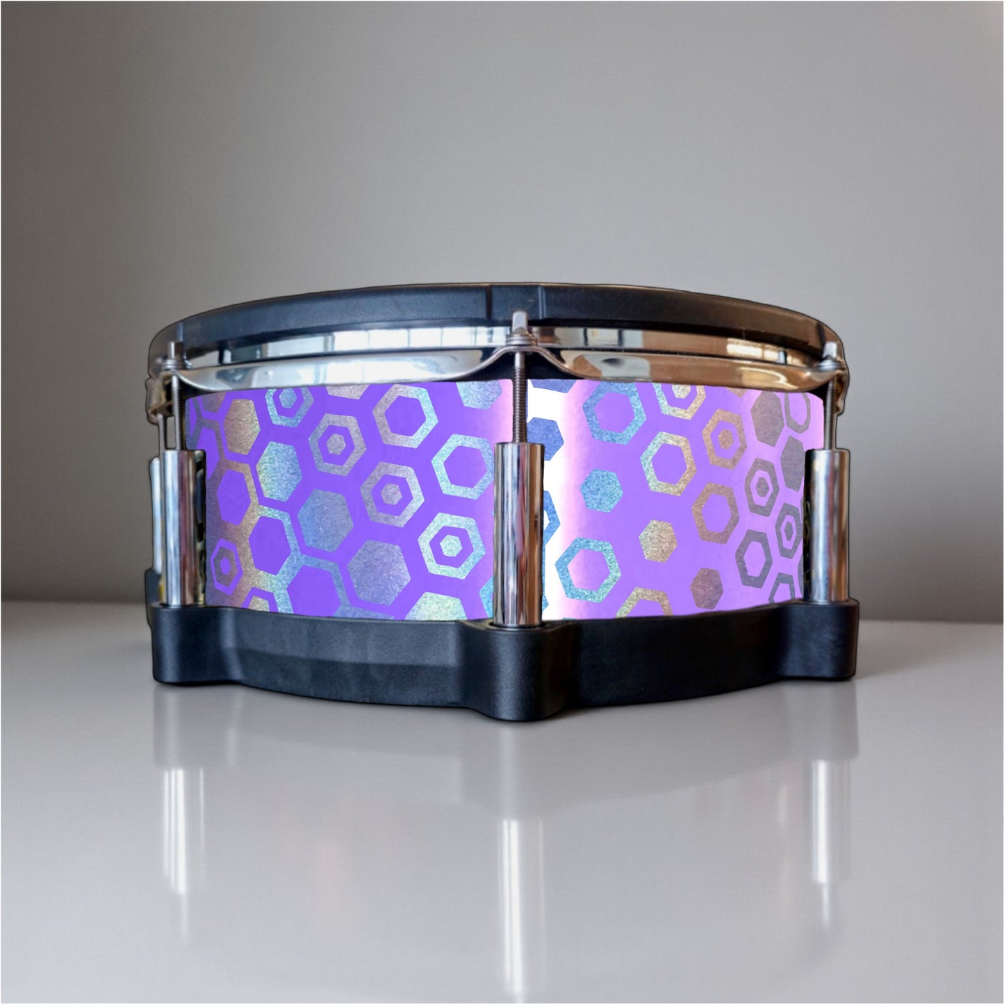 Hexagonal Fade Drum Wrap