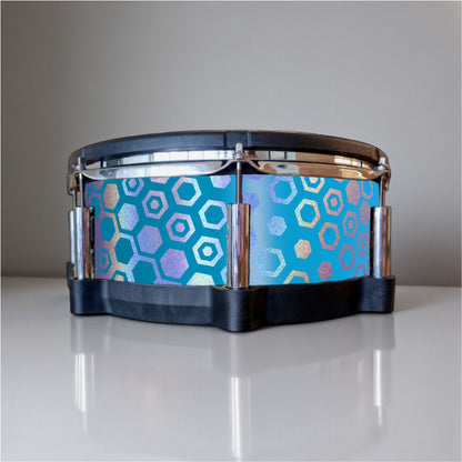 Hexagonal Fade Drum Wrap