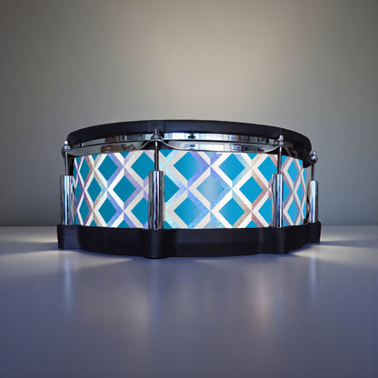 3D Tile Drum Wrap (White Base)