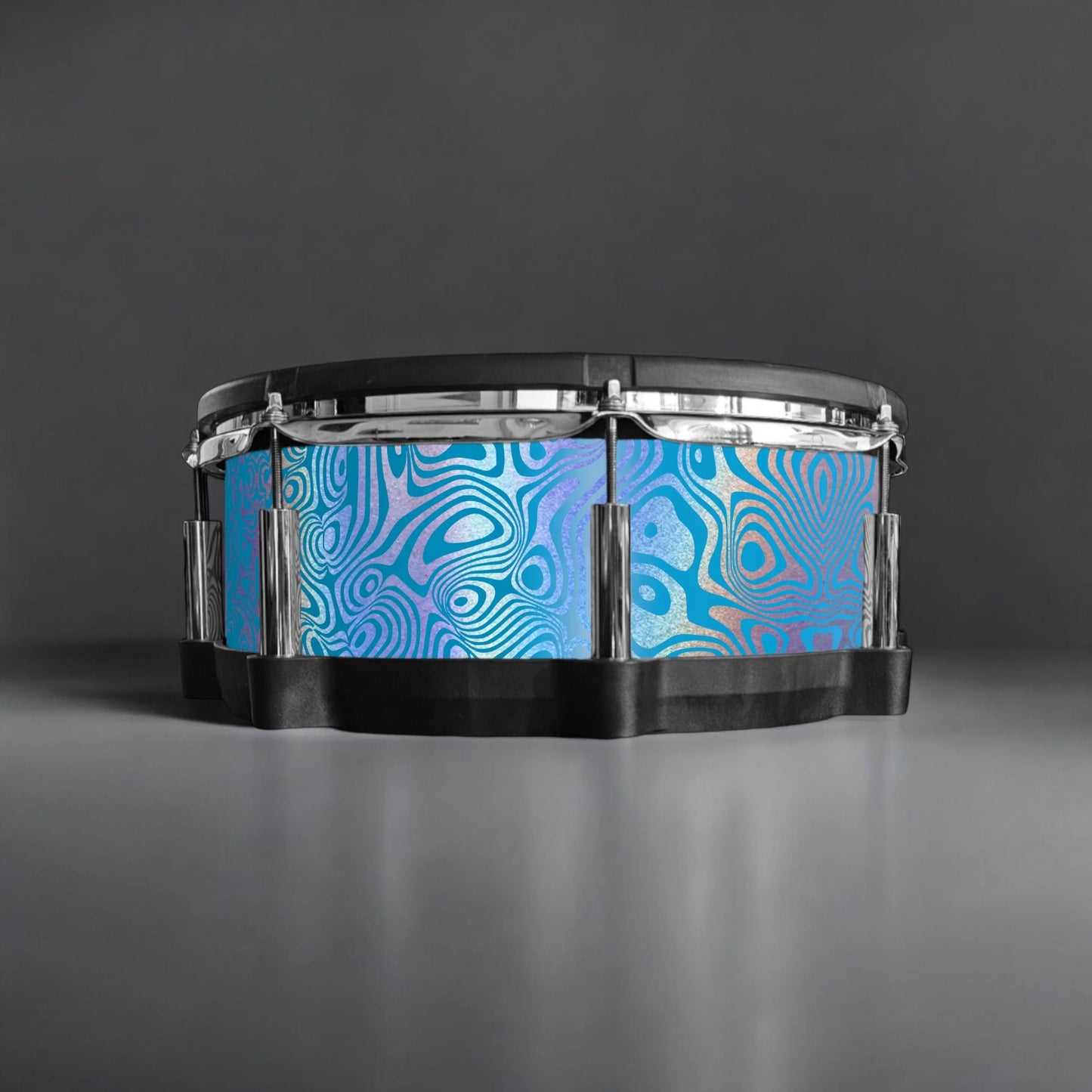 Psychedelic Swirl Drum Wrap