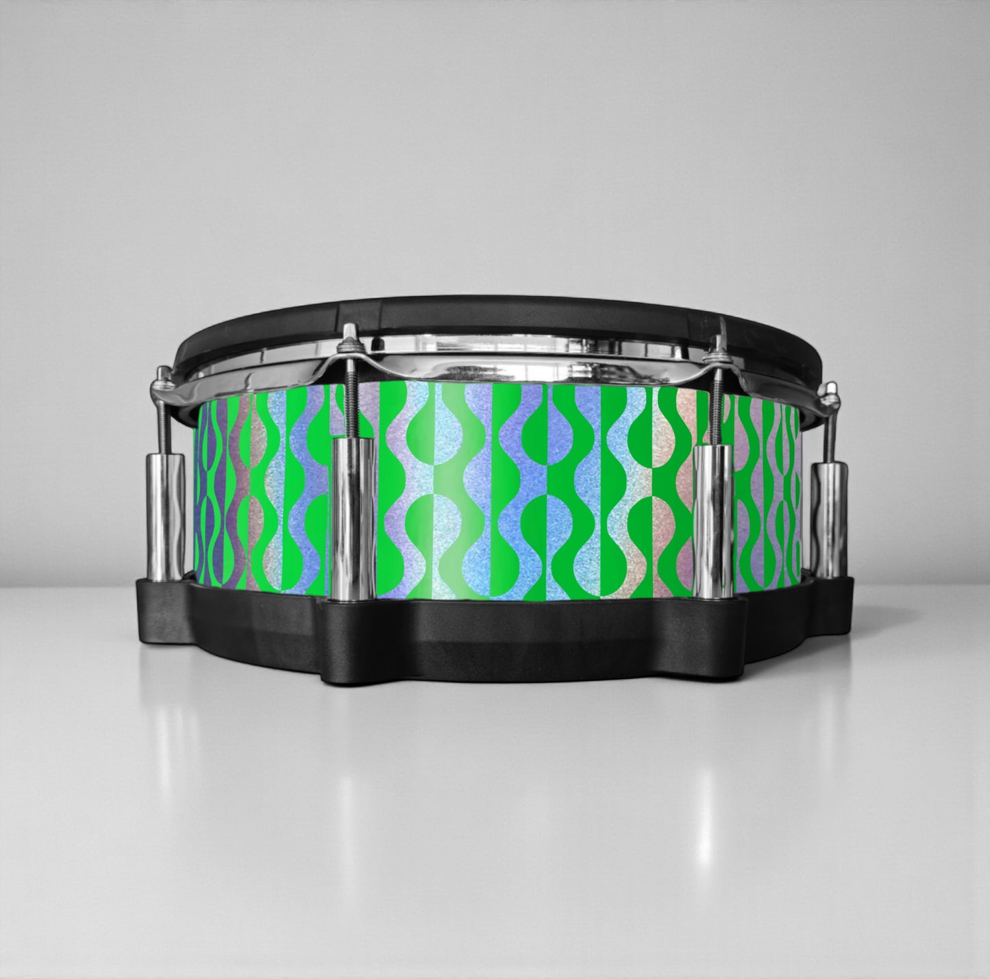 Negative Circles Drum Wrap