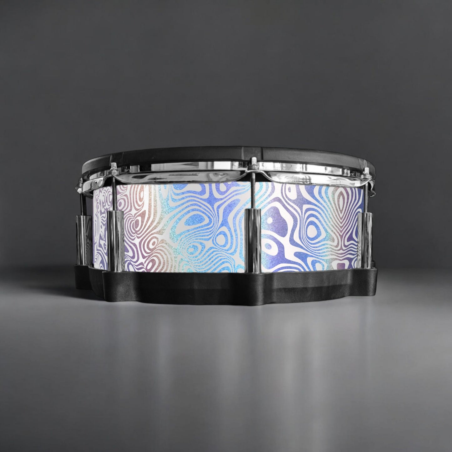 Psychedelic Swirl Drum Wrap