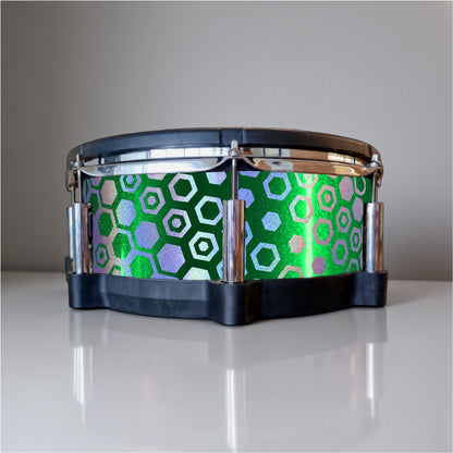 Hexagonal Fade Drum Wrap