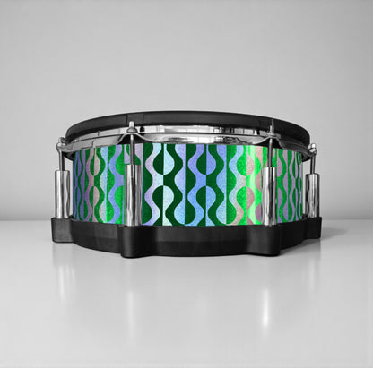 Negative Circles Drum Wrap