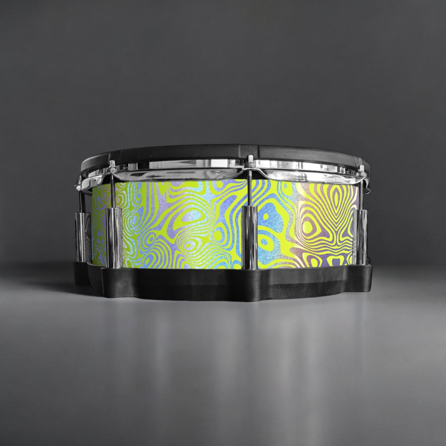 Psychedelic Swirl Drum Wrap