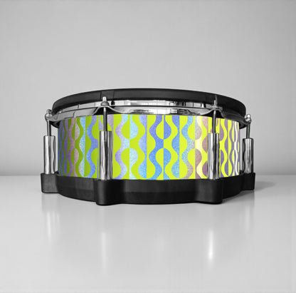 Negative Circles Drum Wrap