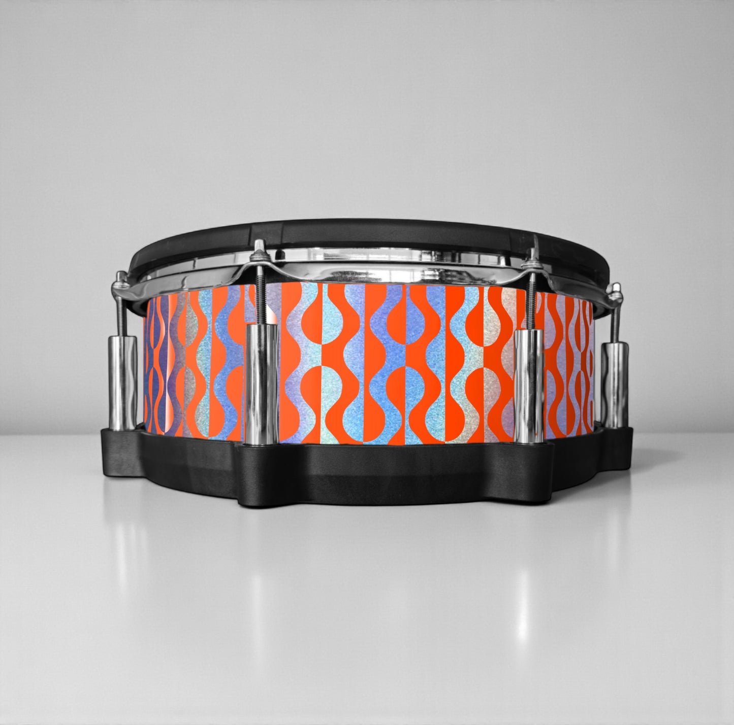 Negative Circles Drum Wrap