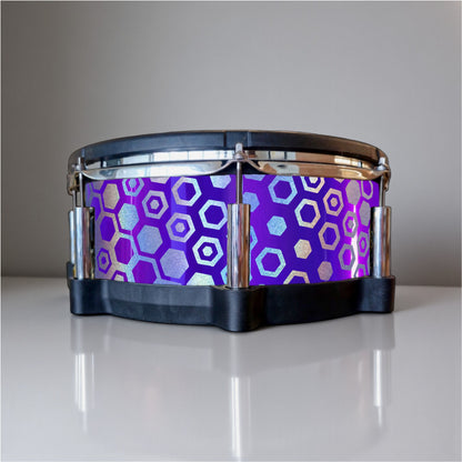 Hexagonal Fade Drum Wrap