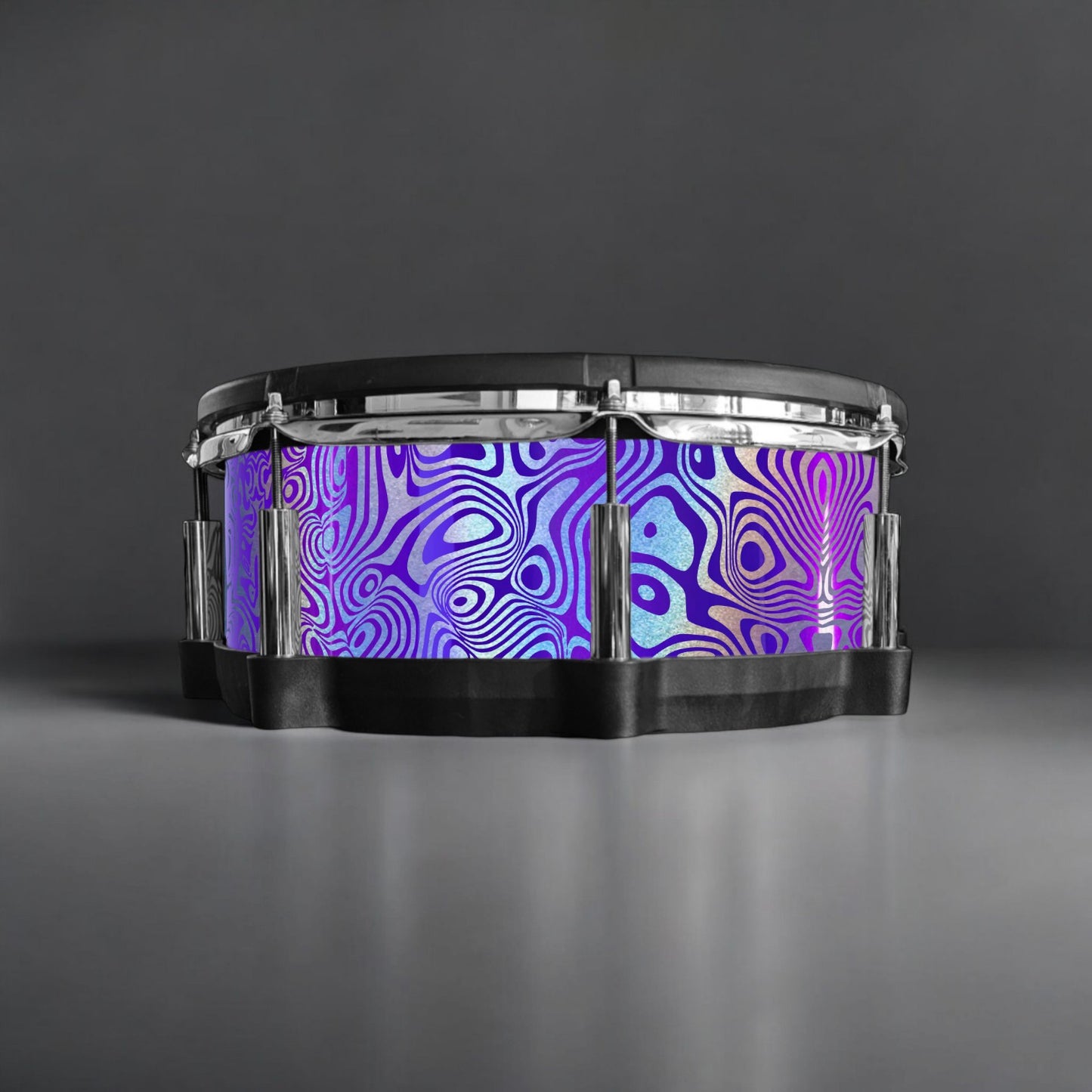 Psychedelic Swirl Drum Wrap