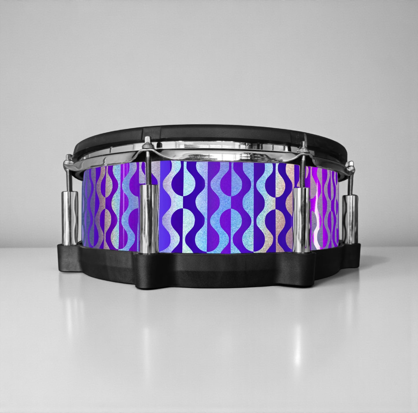 Negative Circles Drum Wrap