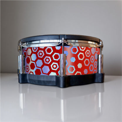 Hexagonal Fade Drum Wrap