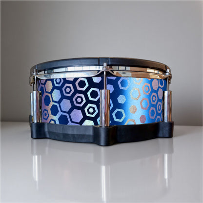 Hexagonal Fade Drum Wrap