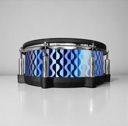 Negative Circles Drum Wrap