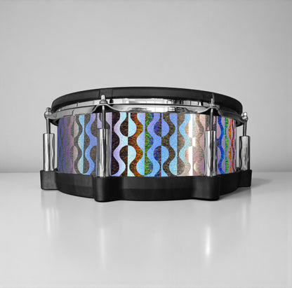 Negative Circles Drum Wrap