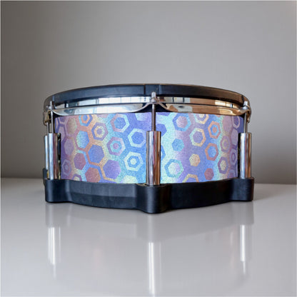 Hexagonal Fade Drum Wrap