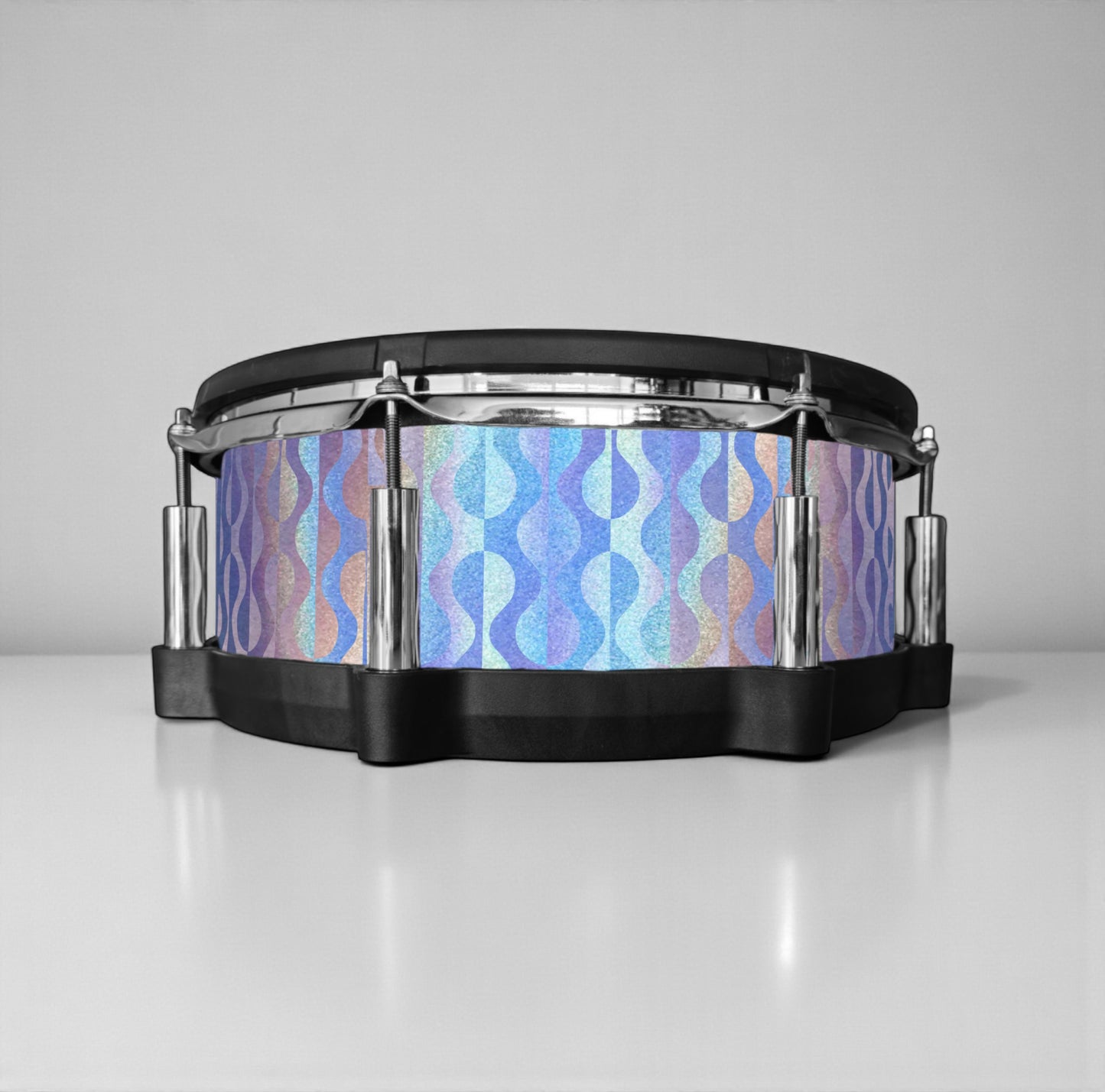 Negative Circles Drum Wrap