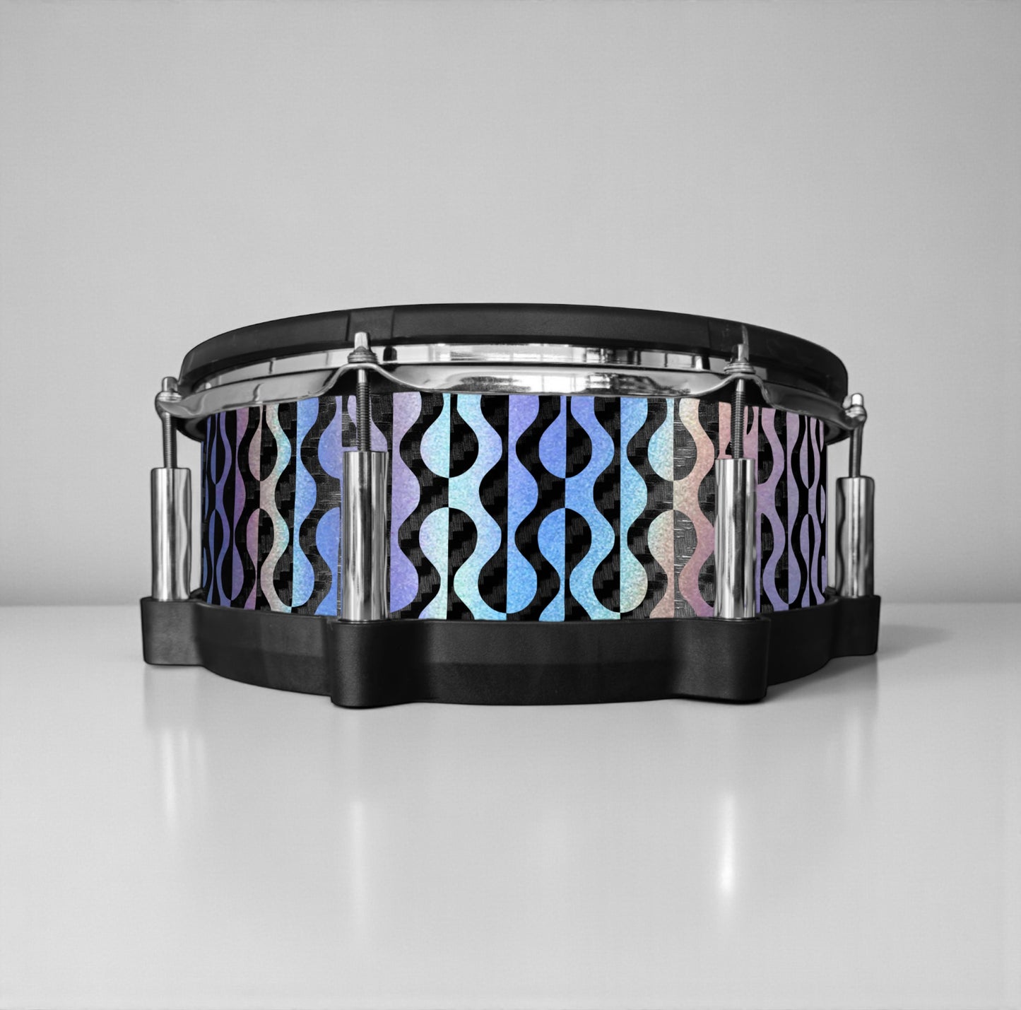 Negative Circles Drum Wrap