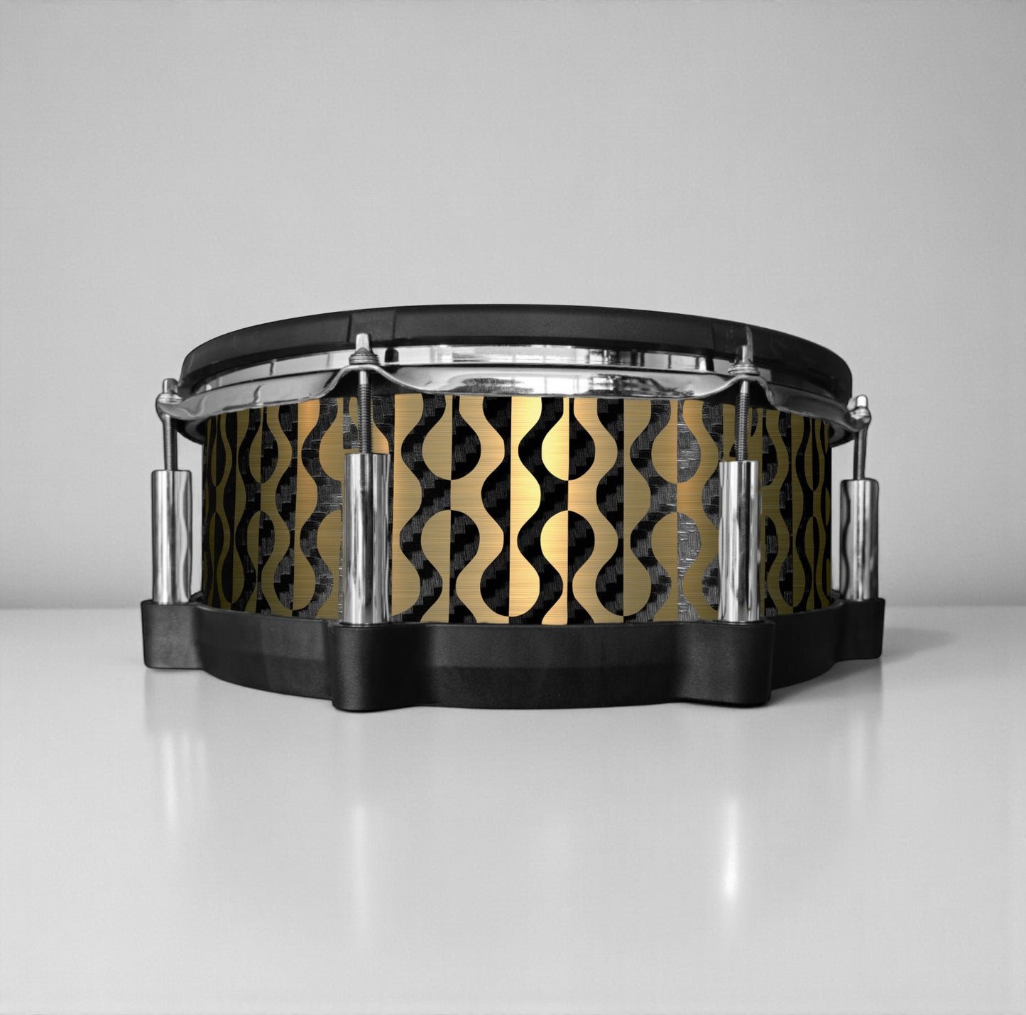 Negative Circles Drum Wrap