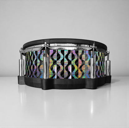 Negative Circles Drum Wrap