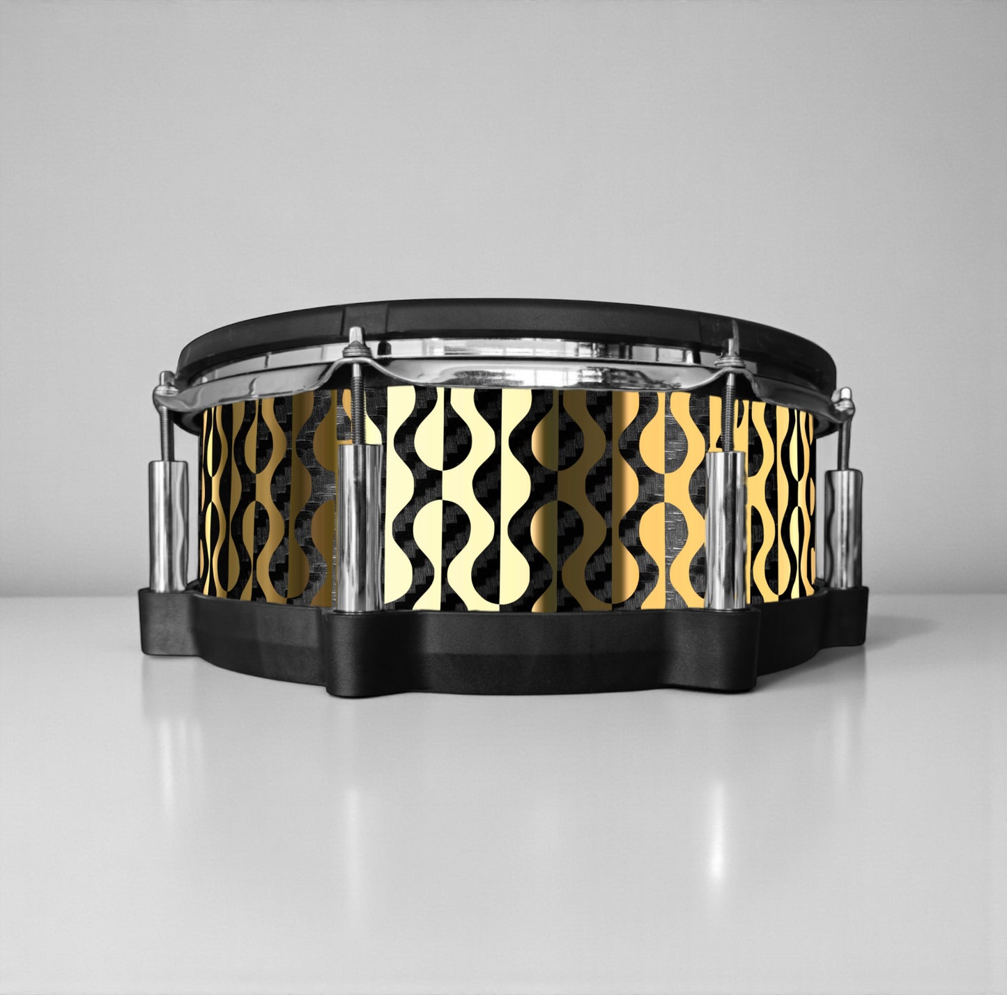 Negative Circles Drum Wrap