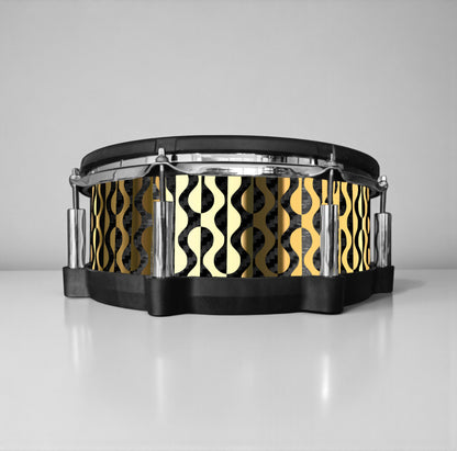 Negative Circles Drum Wrap