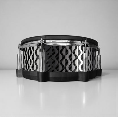 Negative Circles Drum Wrap