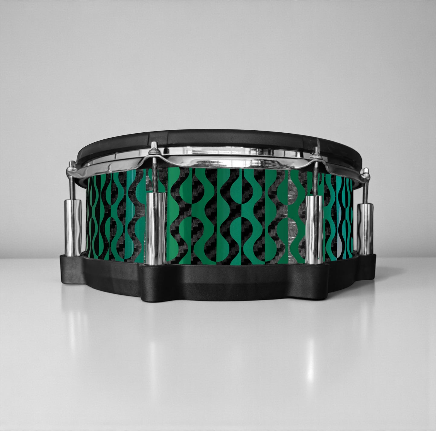 Negative Circles Drum Wrap