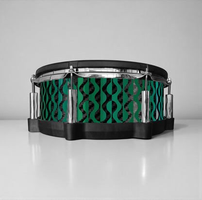 Negative Circles Drum Wrap