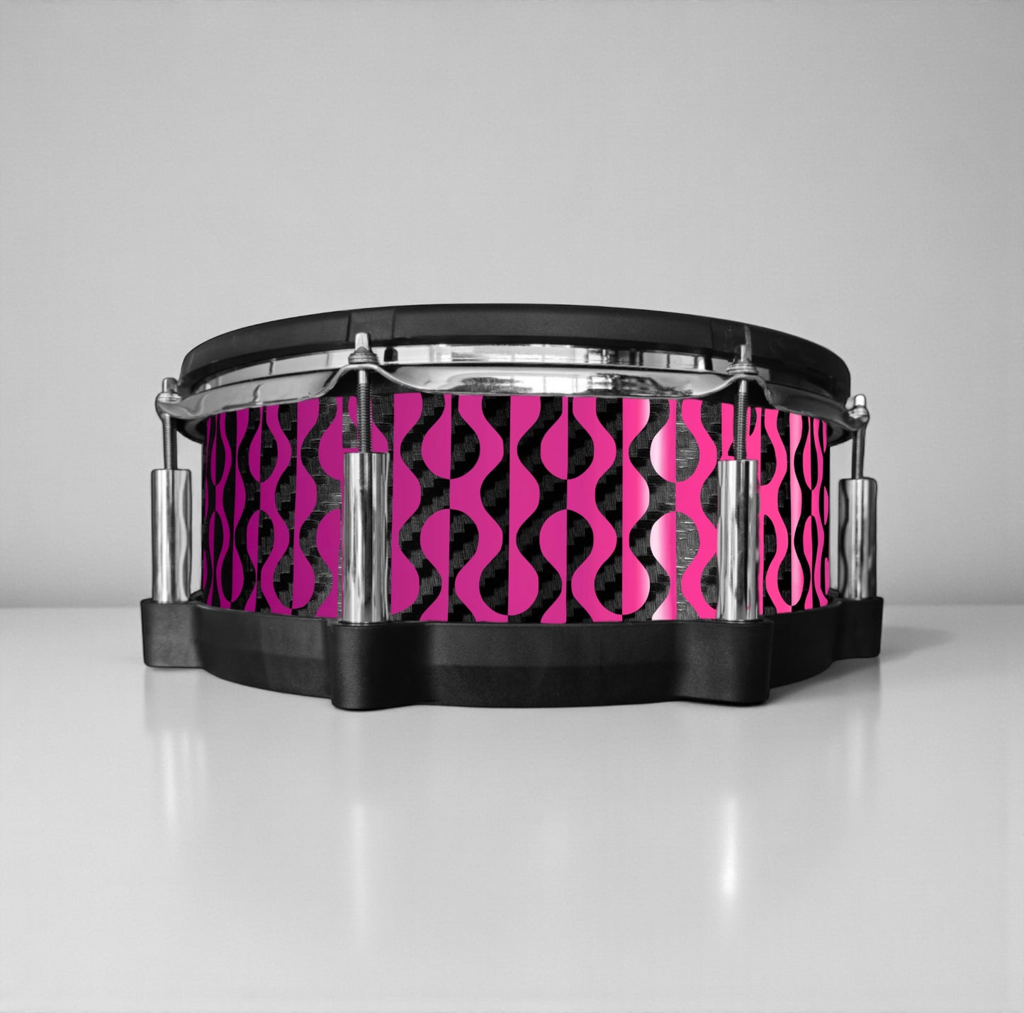 Negative Circles Drum Wrap