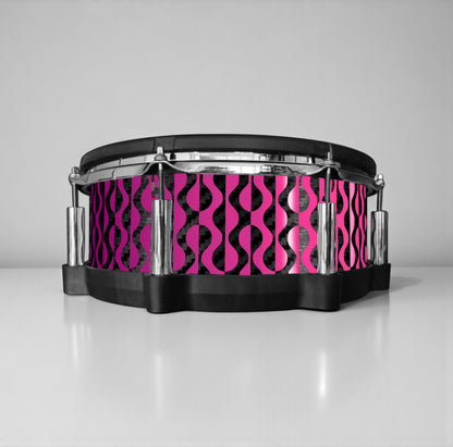 Negative Circles Drum Wrap