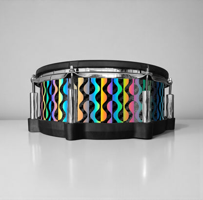 Negative Circles Drum Wrap