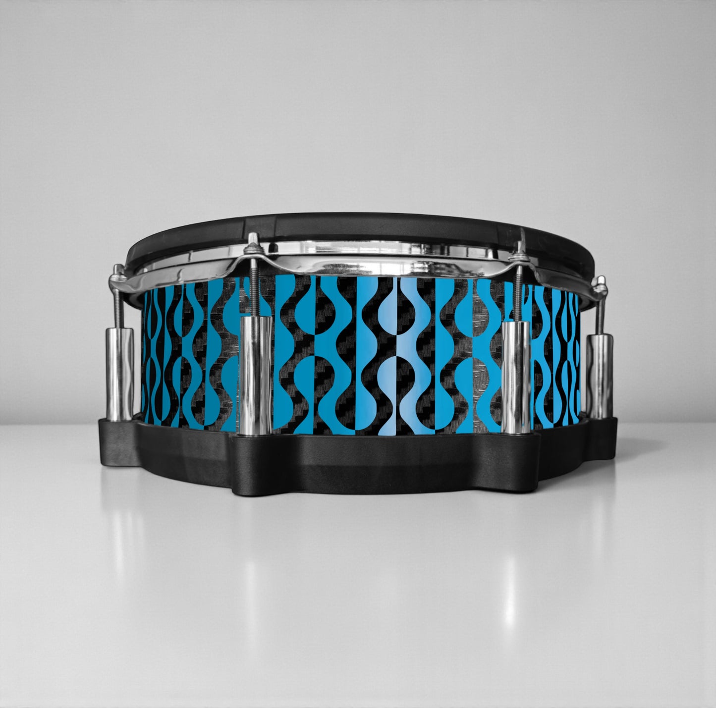 Negative Circles Drum Wrap