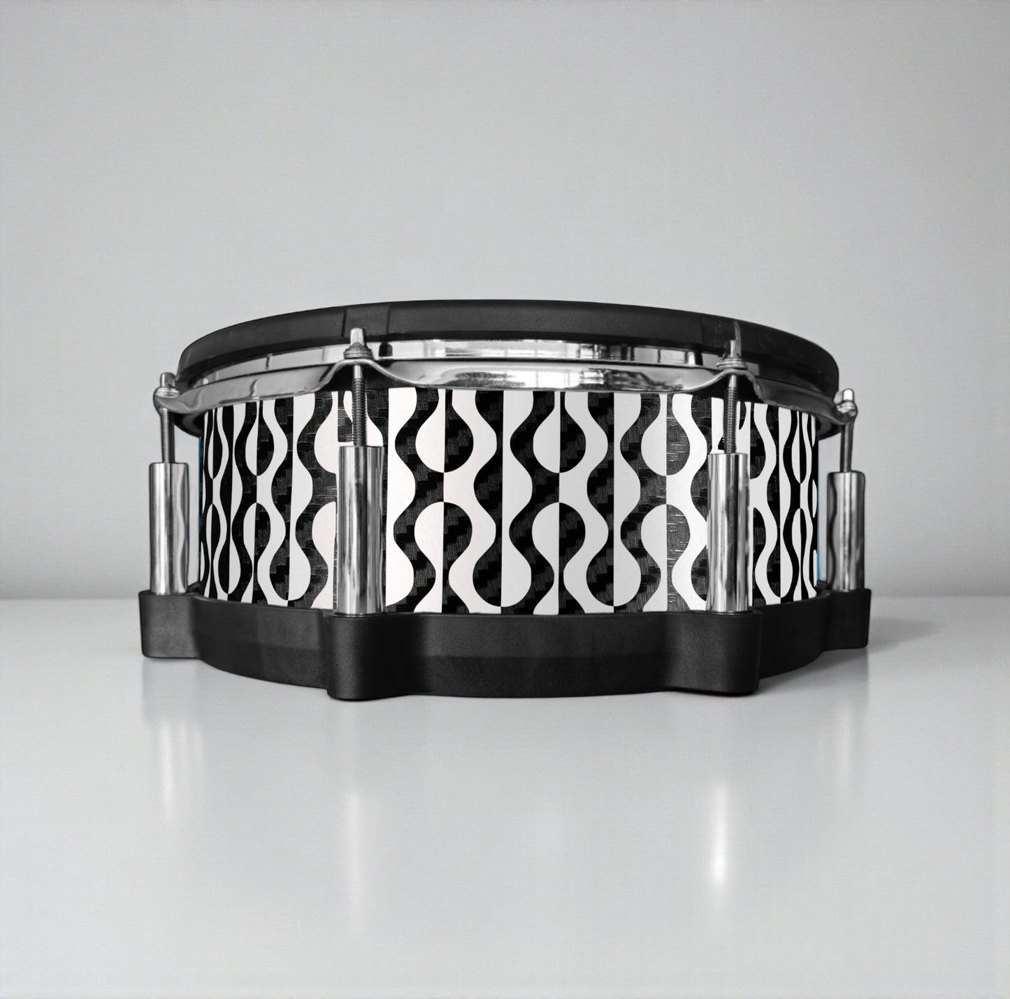 Negative Circles Drum Wrap