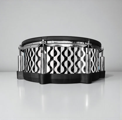 Negative Circles Drum Wrap