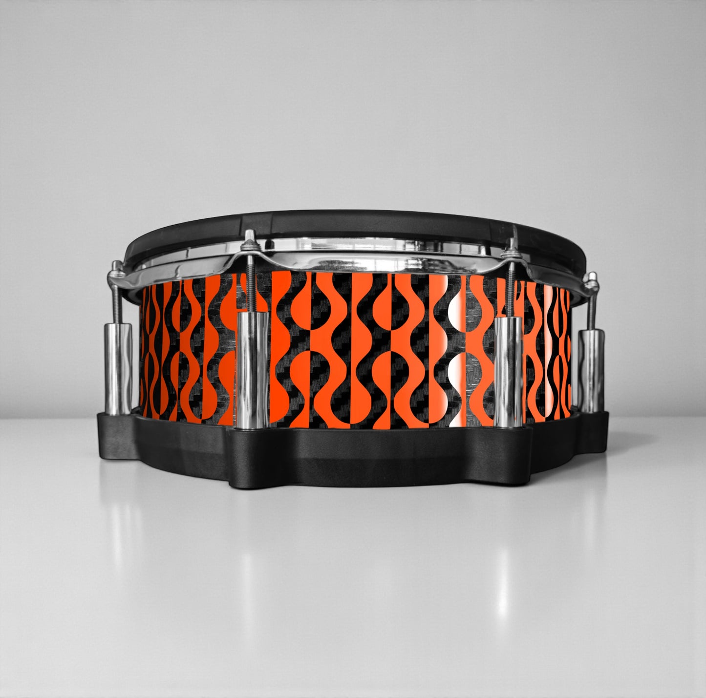 Negative Circles Drum Wrap