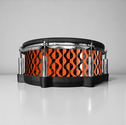 Negative Circles Drum Wrap