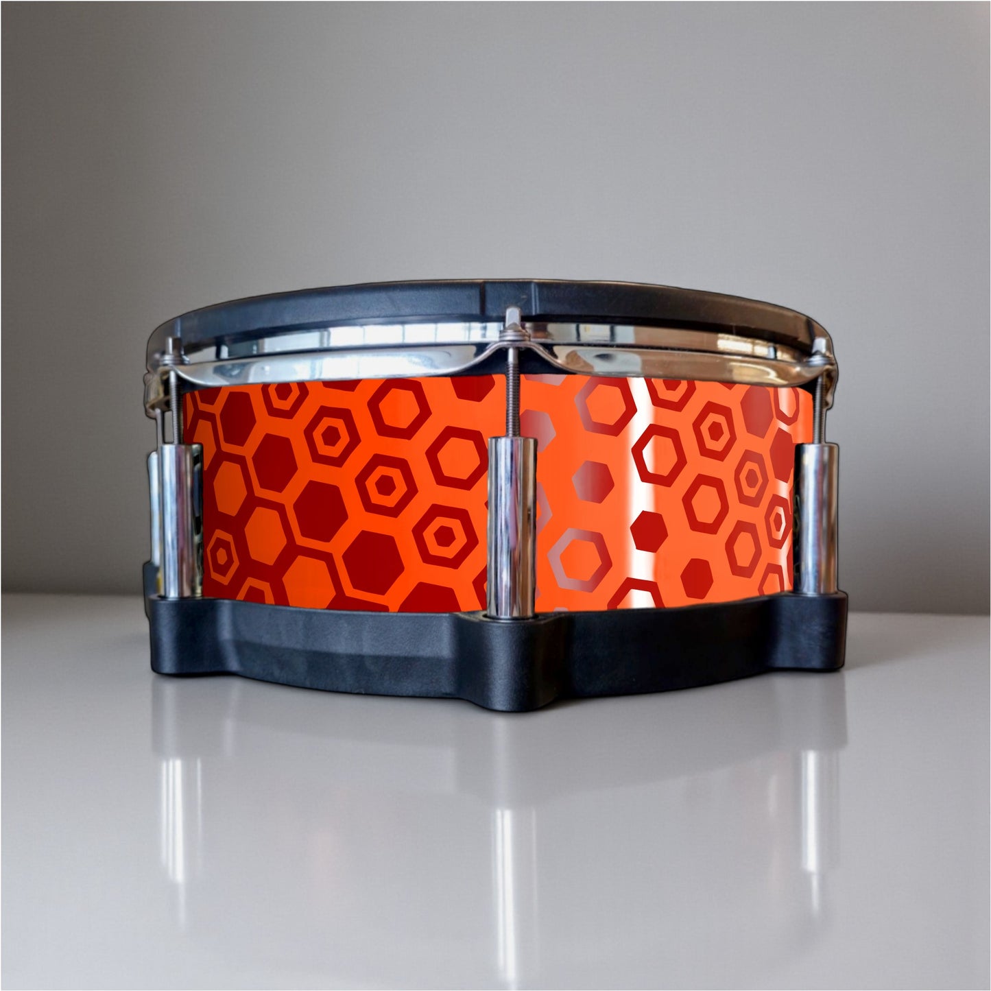 Hexagonal Fade Drum Wrap