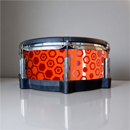 Hexagonal Fade Drum Wrap