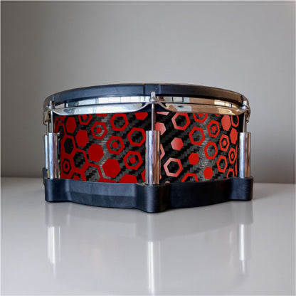 Hexagonal Fade Drum Wrap
