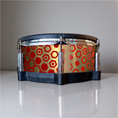 Hexagonal Fade Drum Wrap