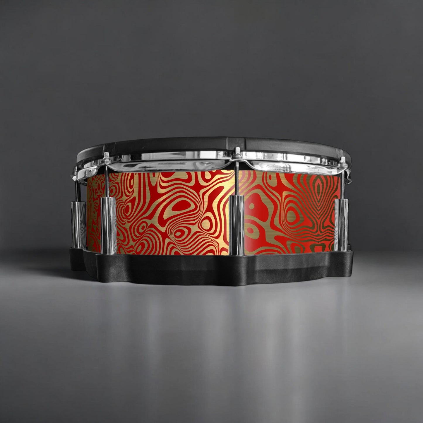 Psychedelic Swirl Drum Wrap