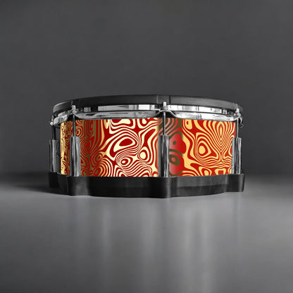 Psychedelic Swirl Drum Wrap