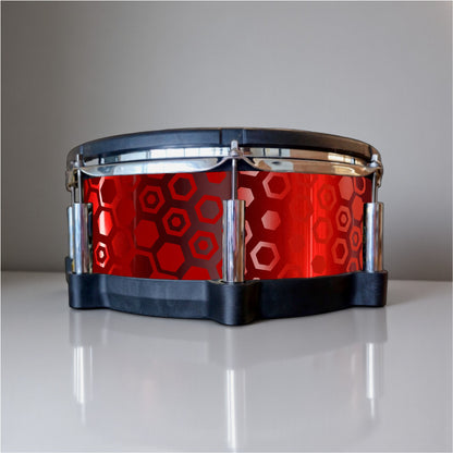 Hexagonal Fade Drum Wrap